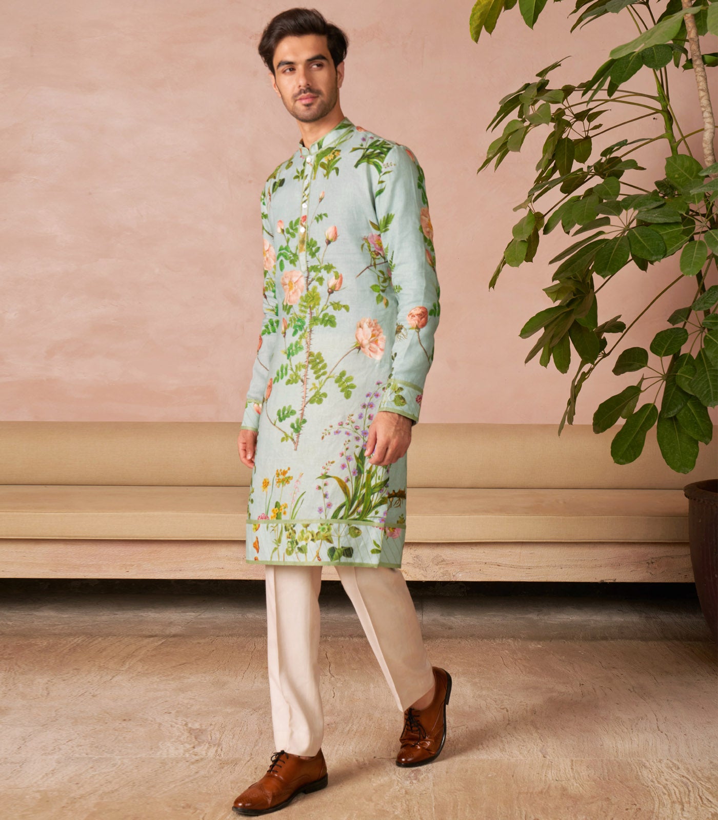 BLUE KURTA SET