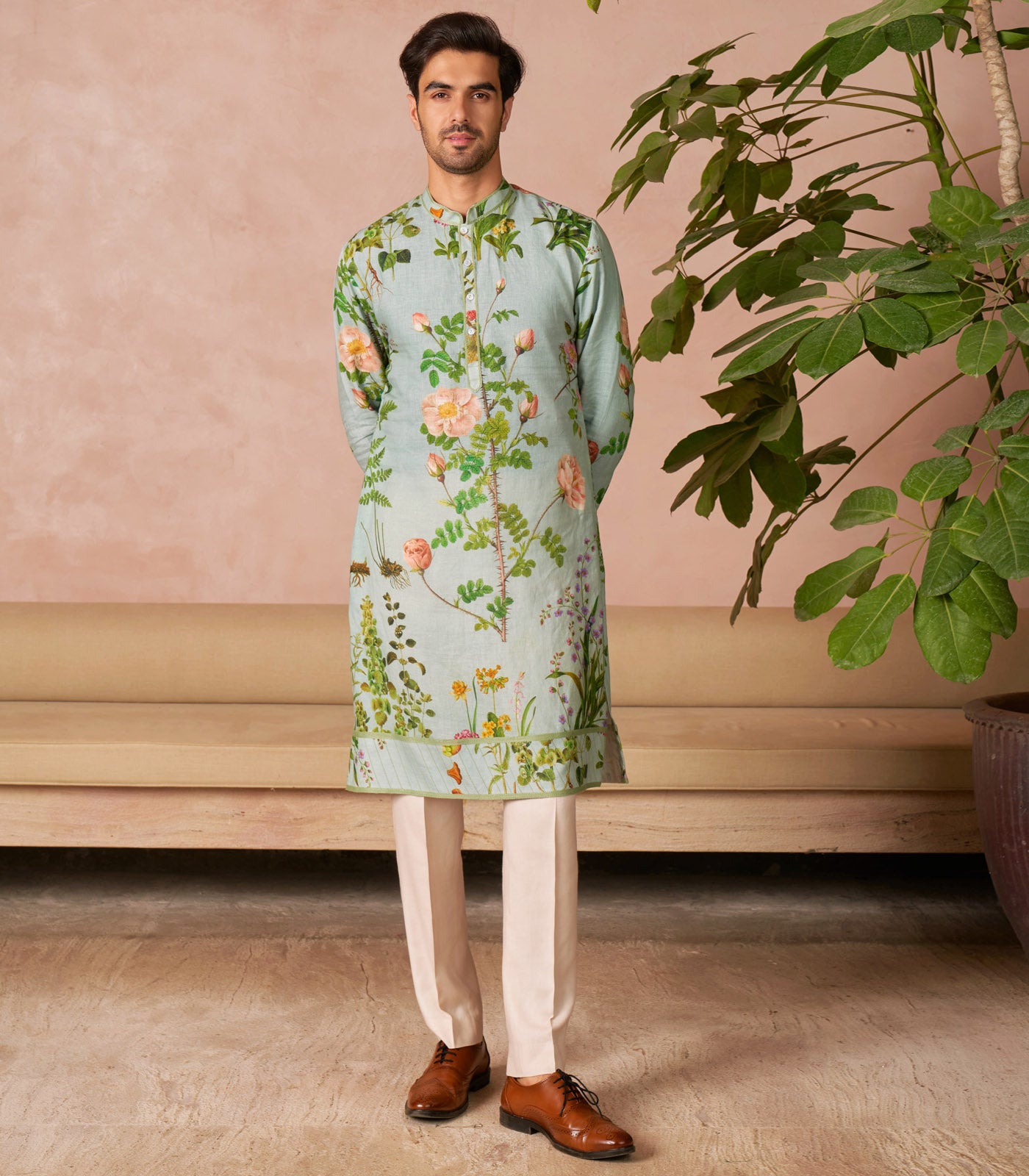 BLUE KURTA SET