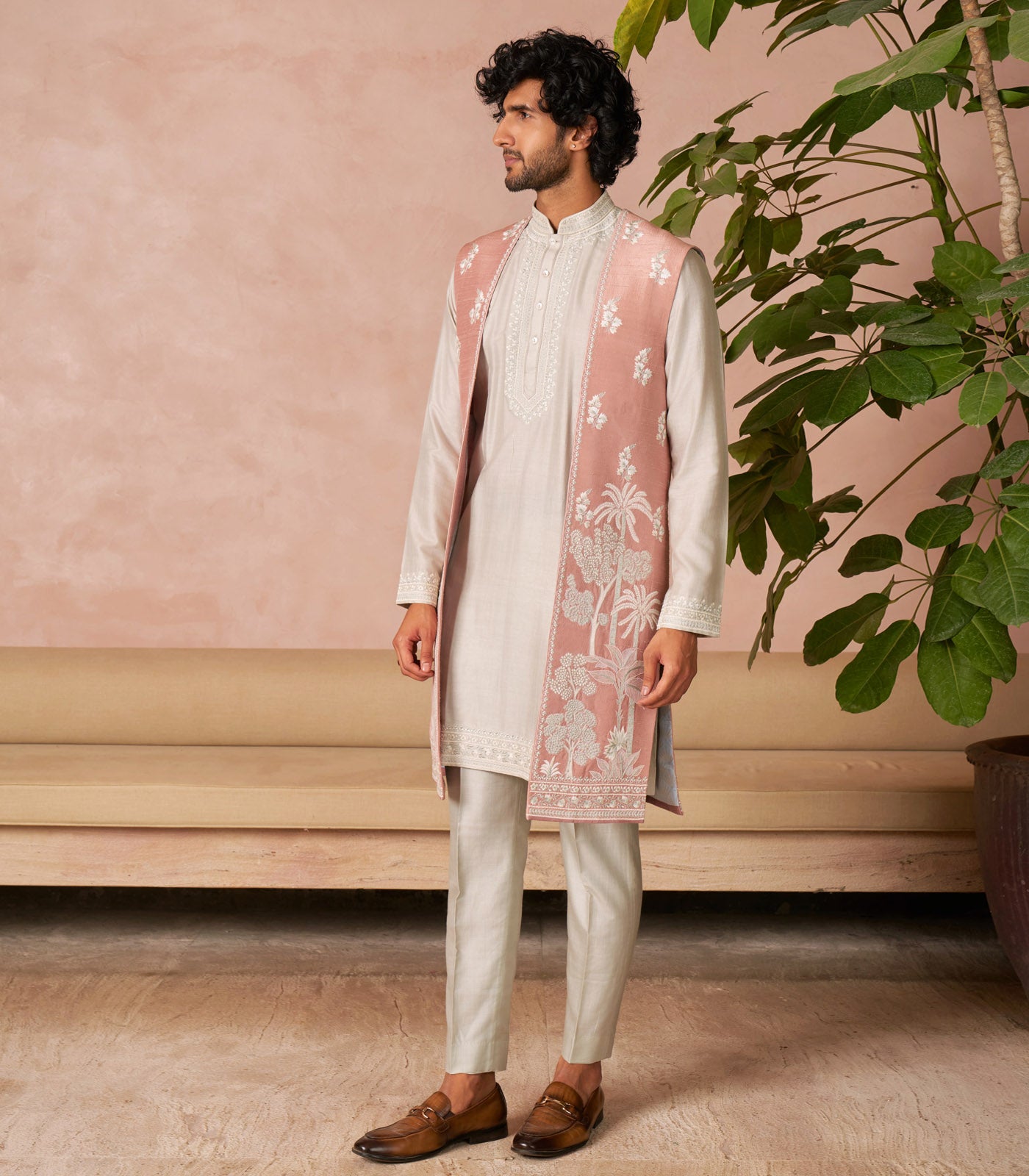 DUSTY ROSE BANDI SET
