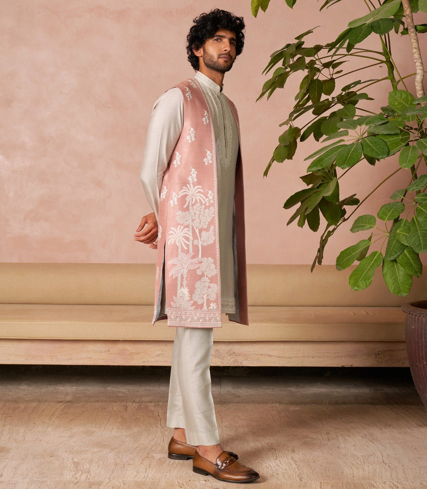 DUSTY ROSE BANDI SET