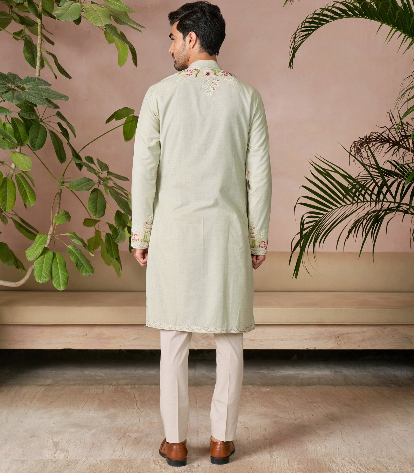 MINT GREEN KURTA SET