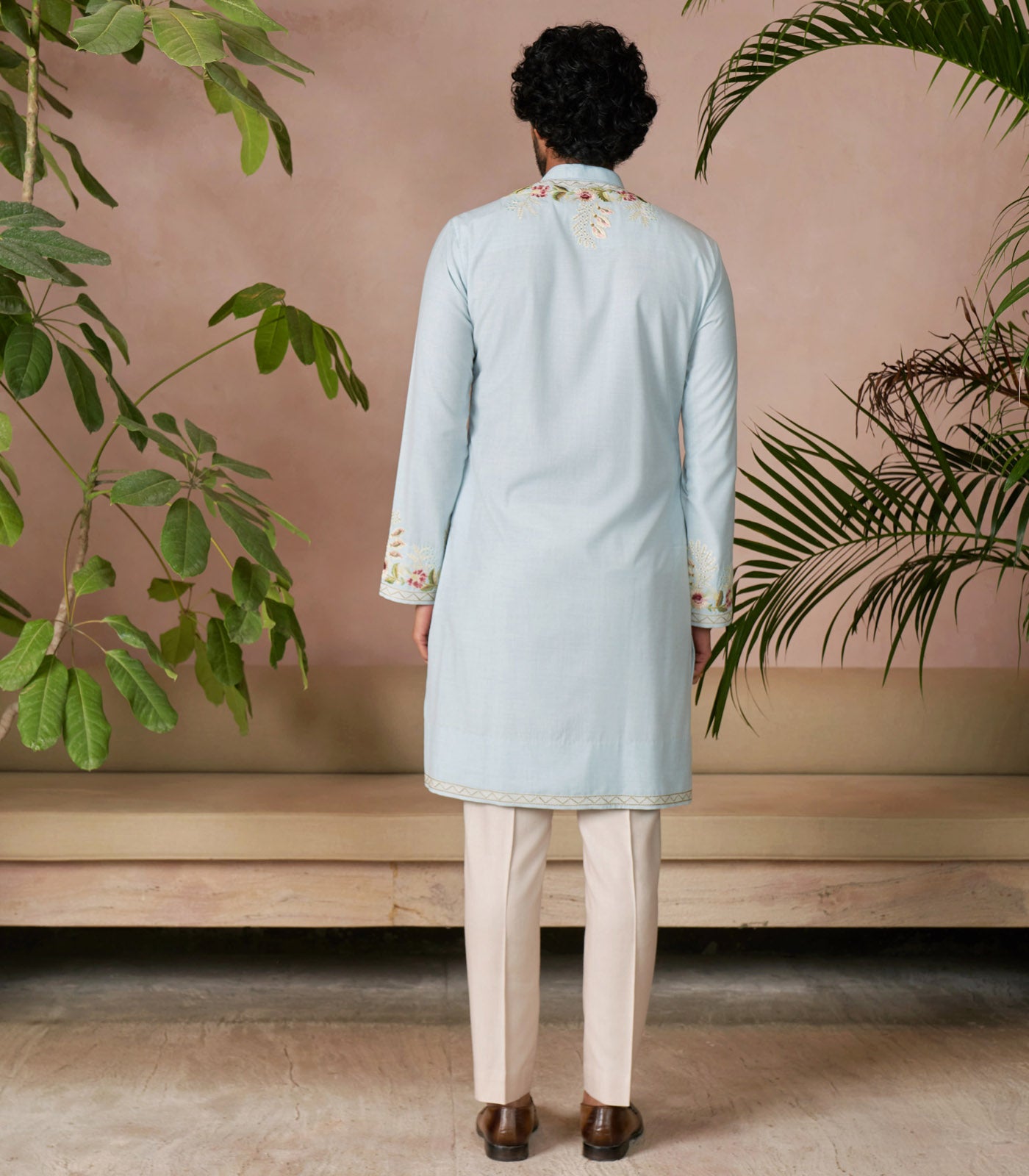 SKY BLUE KURTA SET