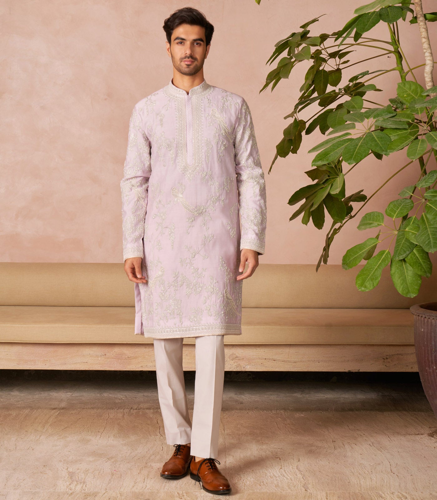 LILAC KURTA SET