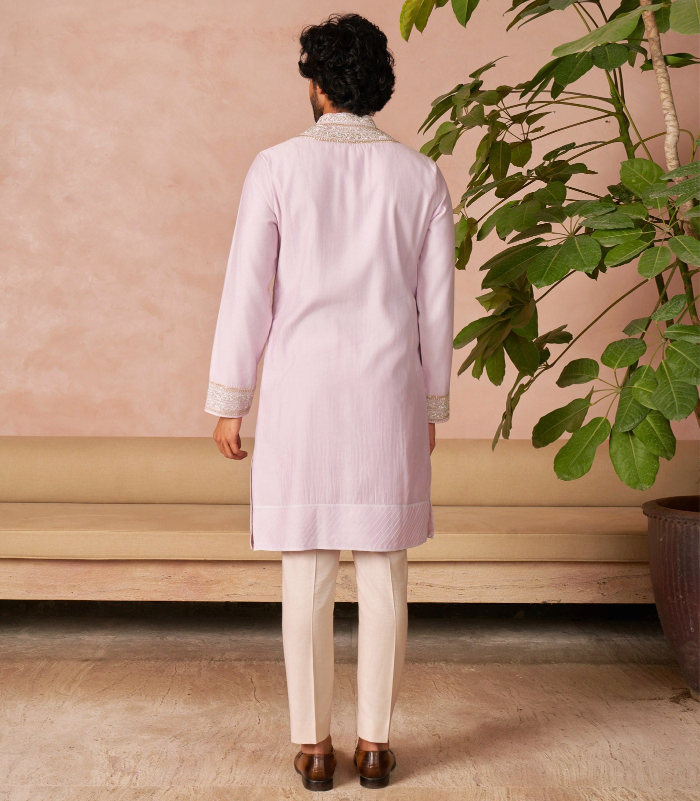 LILAC KURTA SET