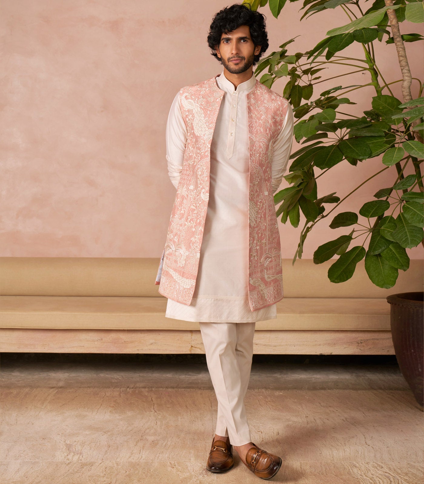 DUSTY ROSE BANDI SET