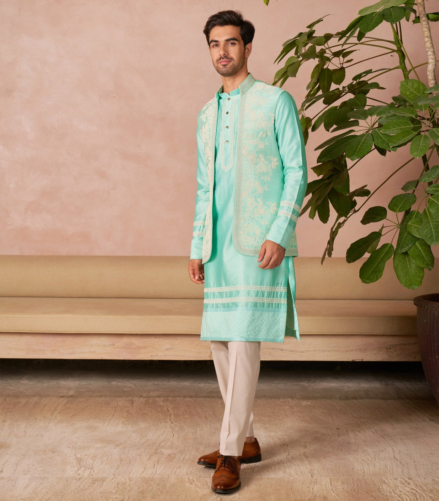 SEA GREEN BANDI SET