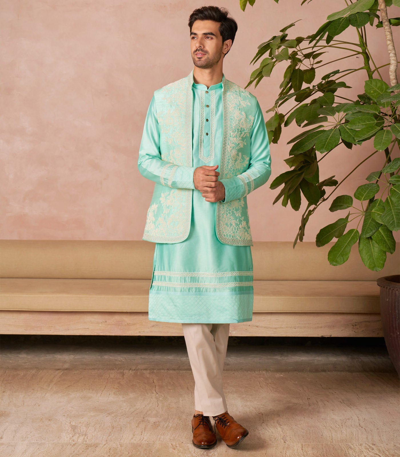 SEA GREEN BANDI SET