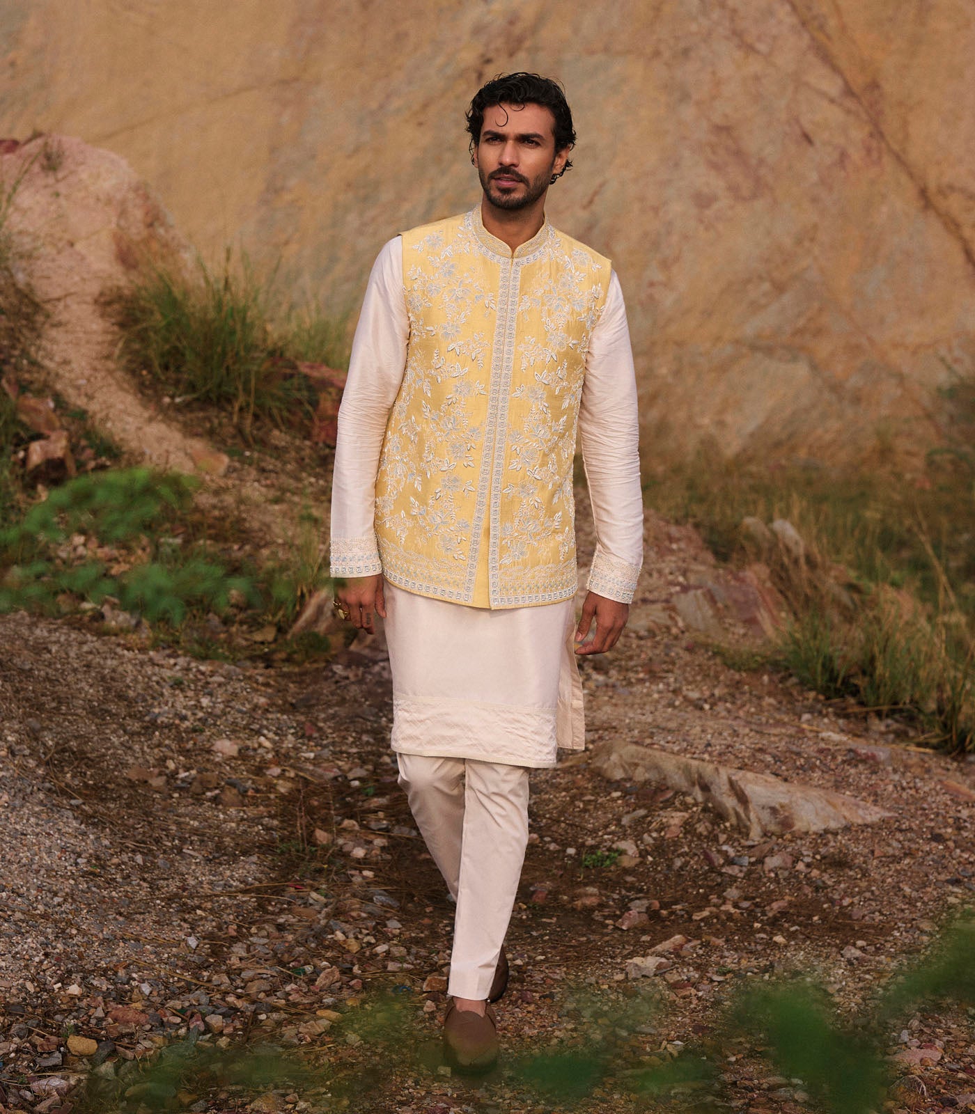 SUMMER YELLOW BANDI SET