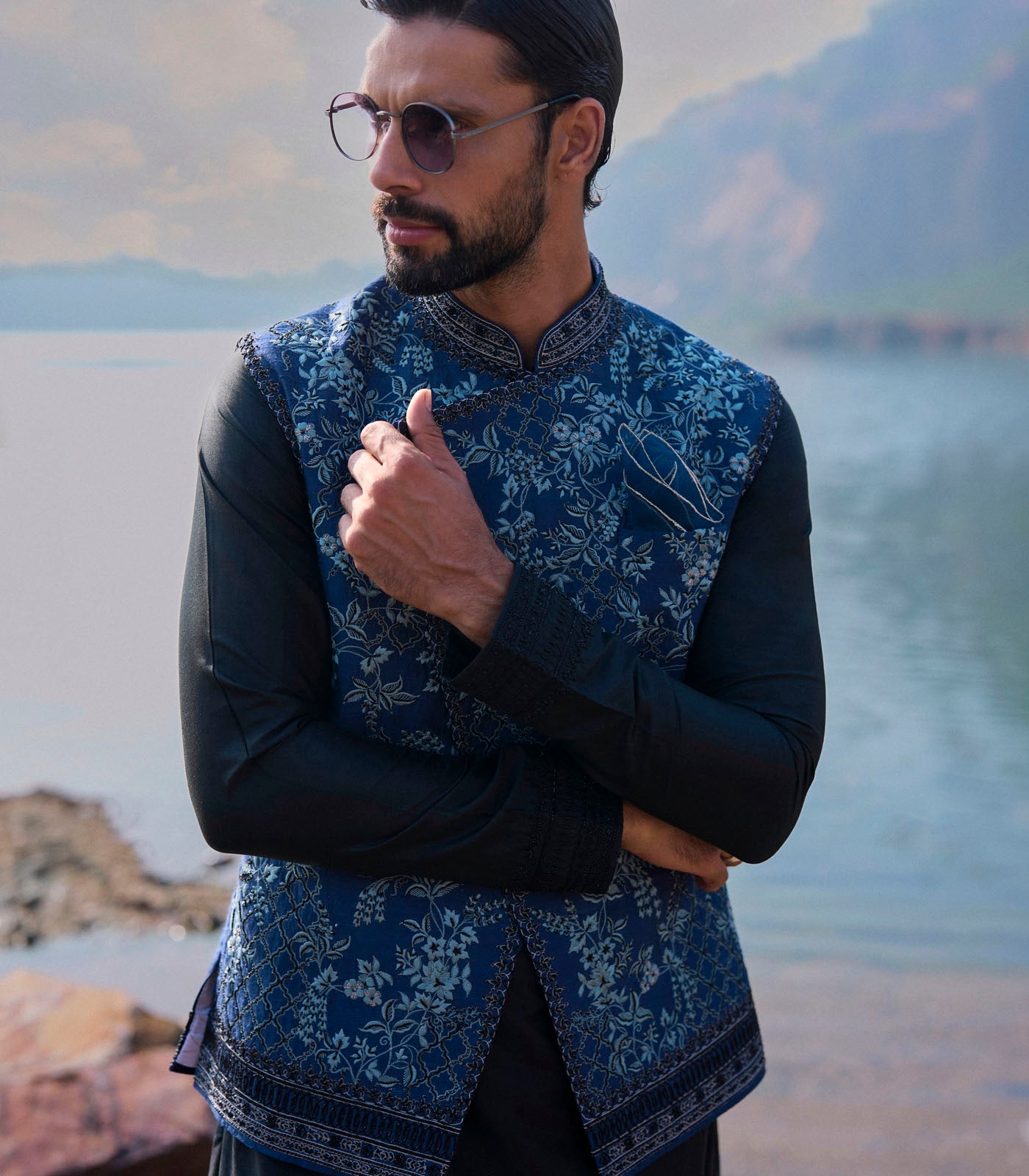 MIDNIGHT BLUE BANDI SET