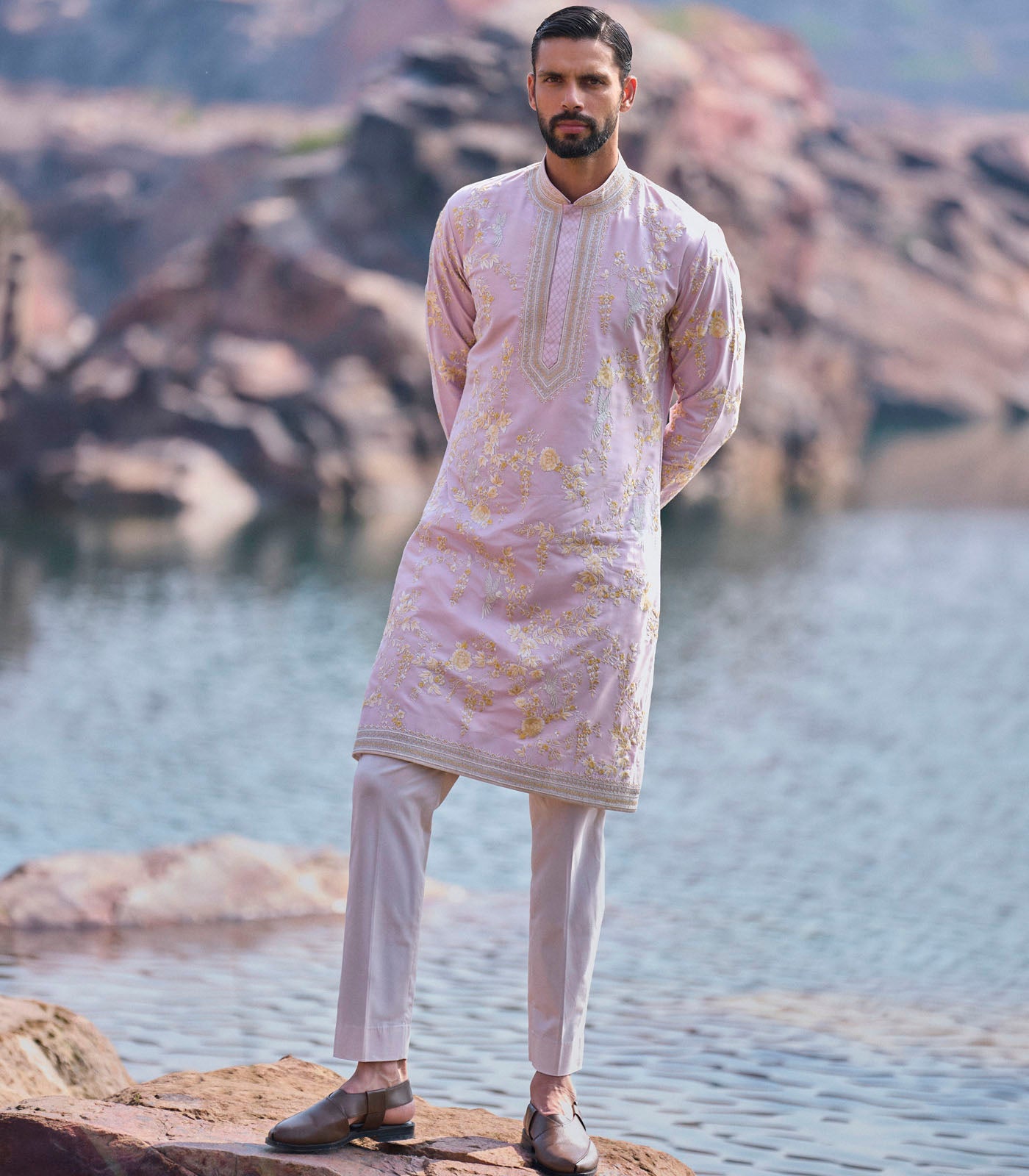 LILAC KURTA SET