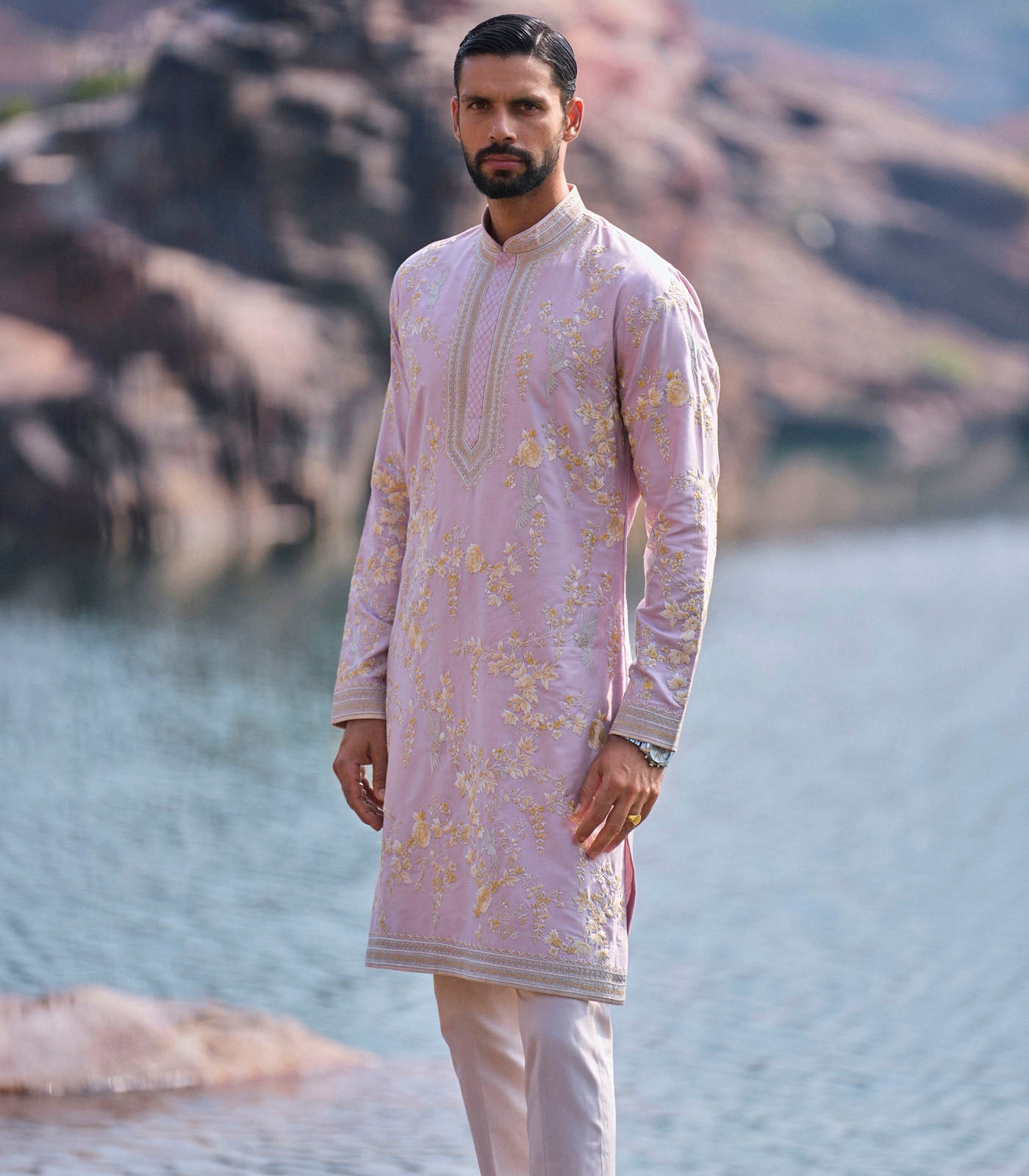 LILAC KURTA SET