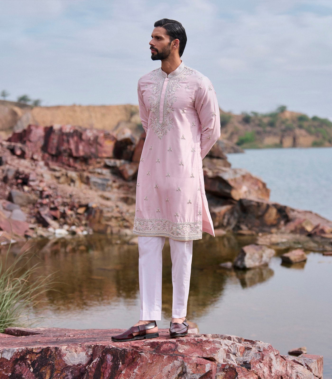 PINK KURTA SET