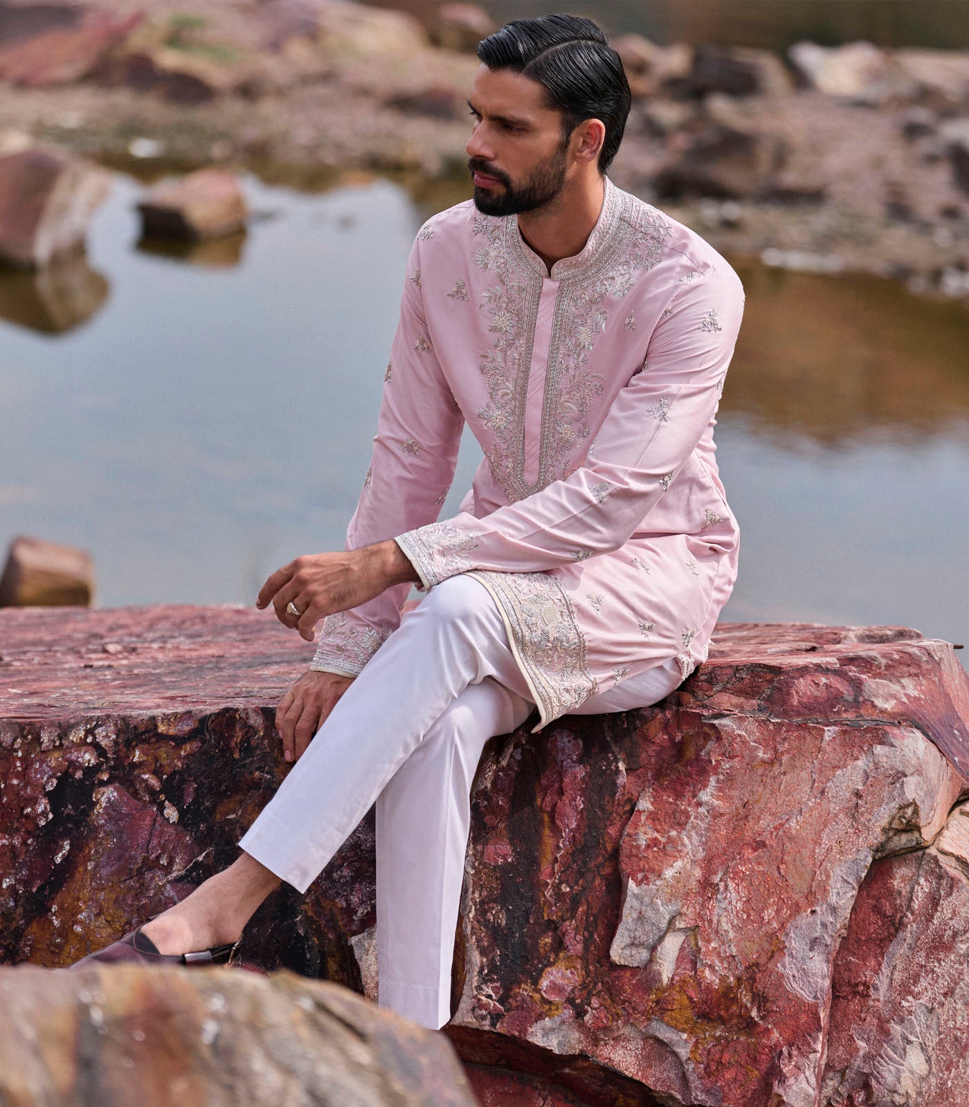 PINK KURTA SET