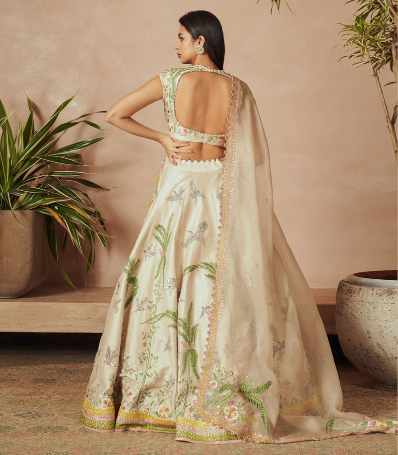 IVORY SAADIYA LEHENGA SET