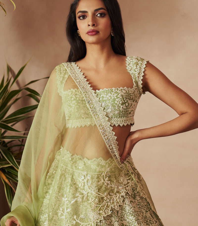 MALKA LEHENGA SET