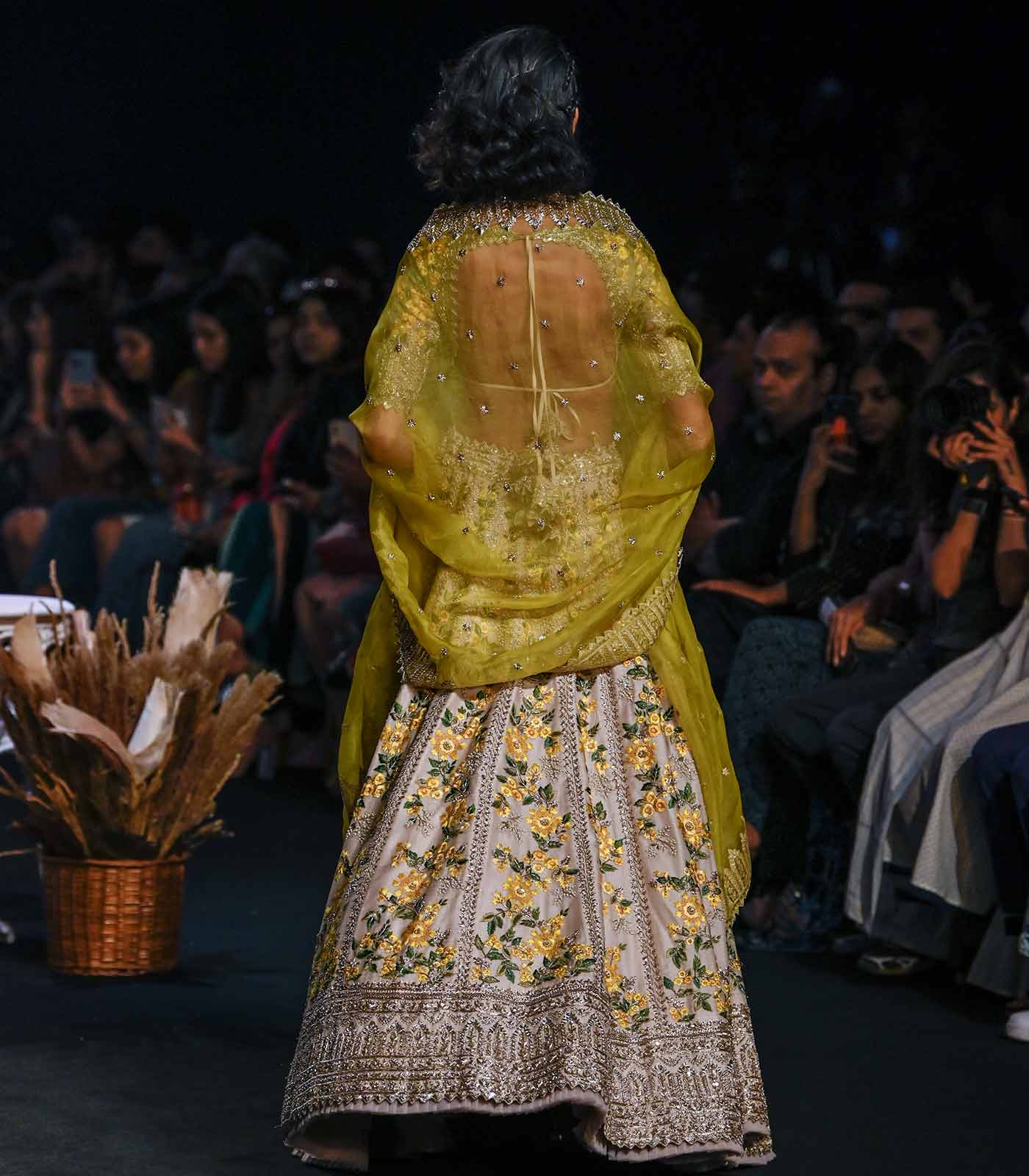 YELLOW MEADOW LEHENGA