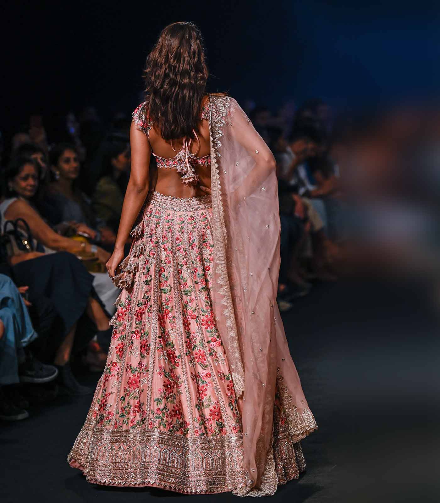PINK MEADOW LEHENGA