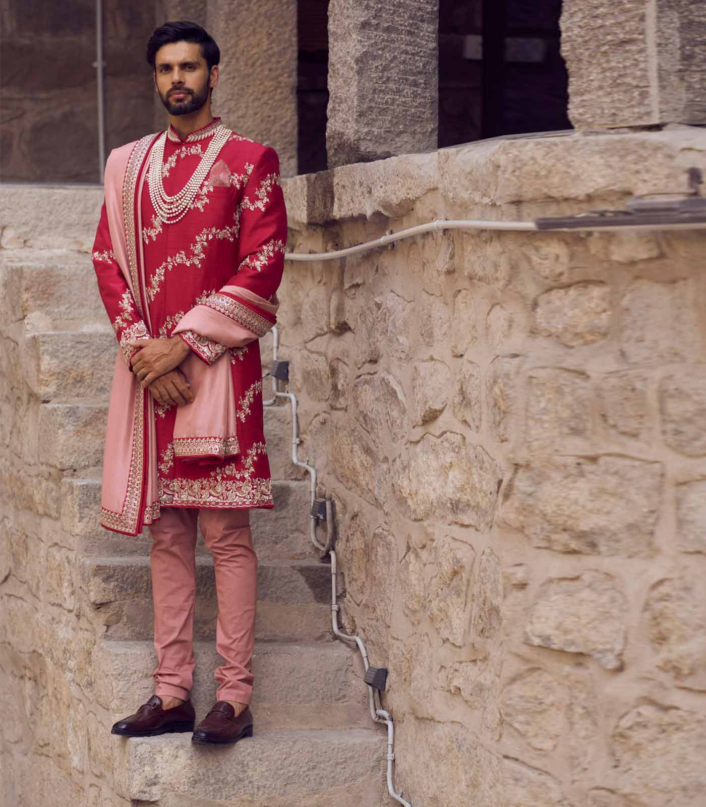 LEHERIYA SHERWANI