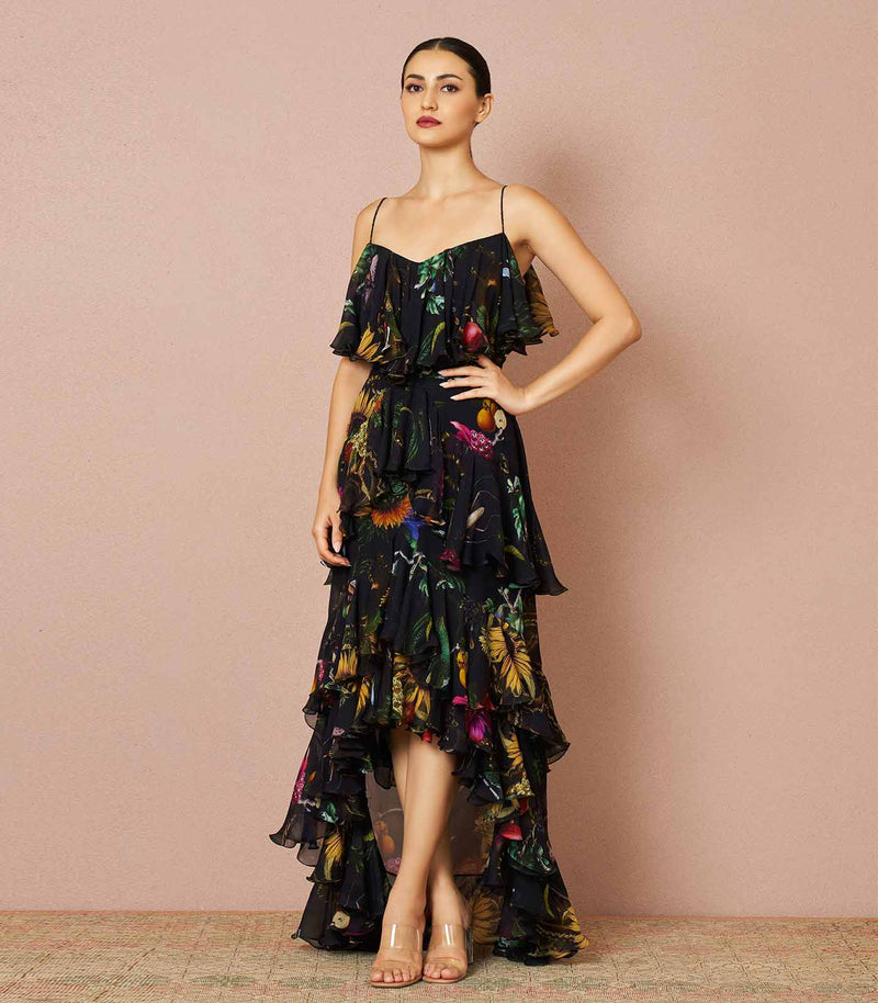 Florian ruffled dress