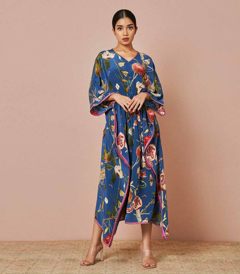 Leslie blue kaftan